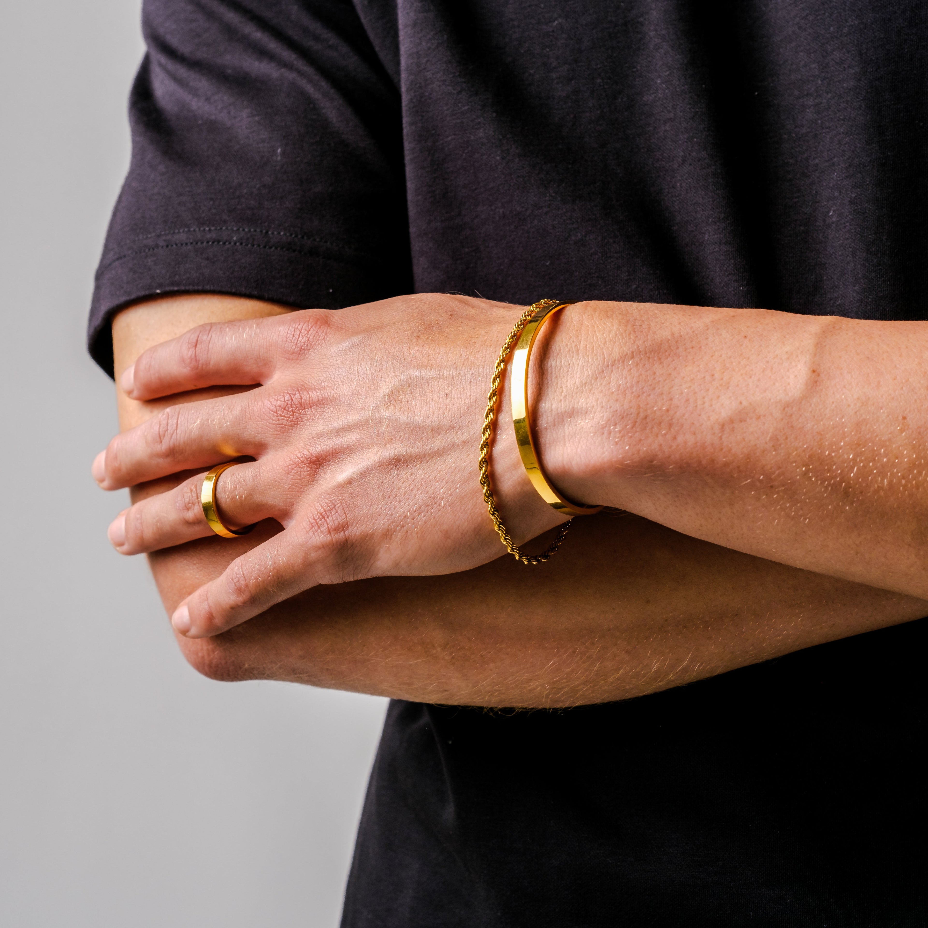 Rope Bracelet 3MM (18K Gold Plated)