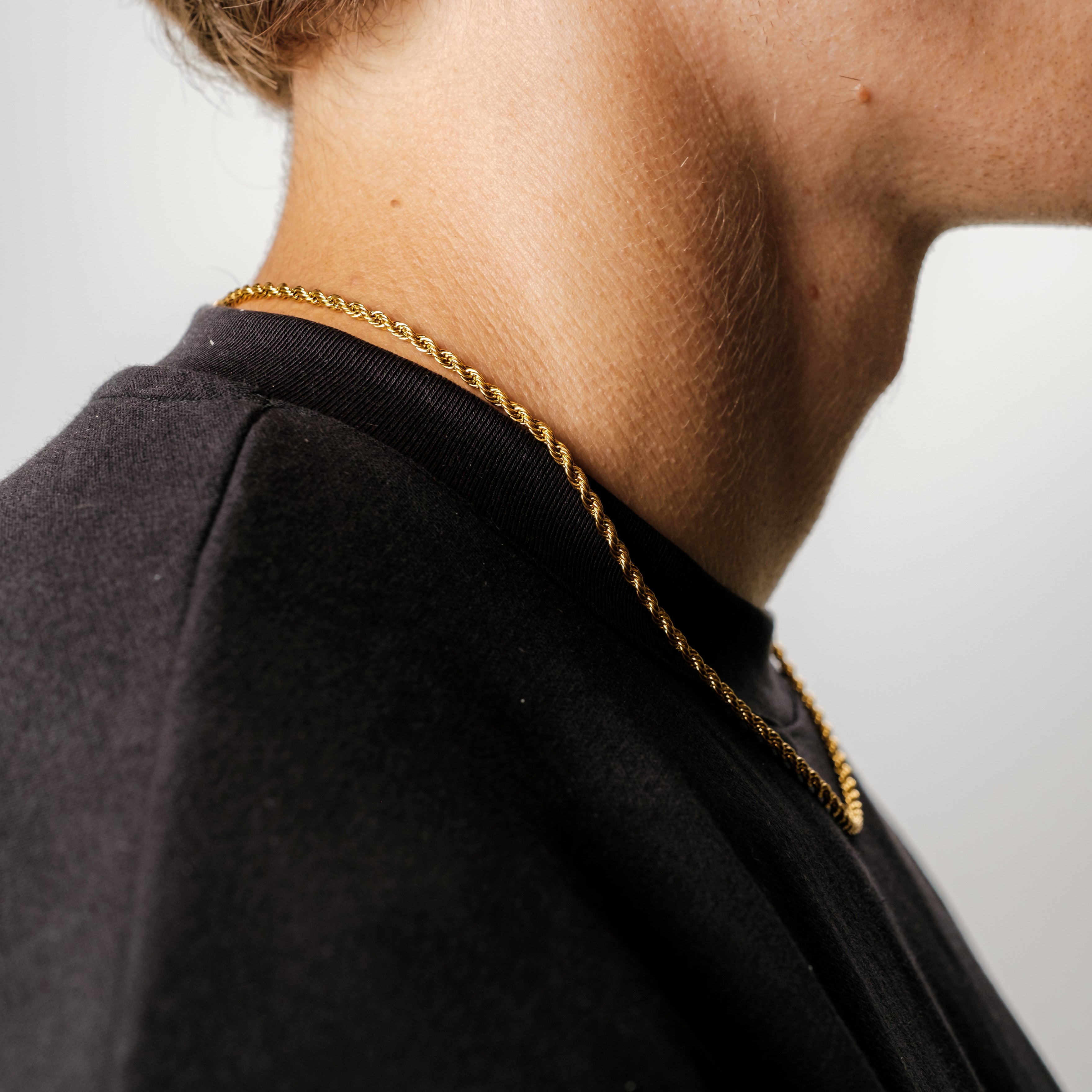 Rope Chain 3MM (18K Gold Plated)