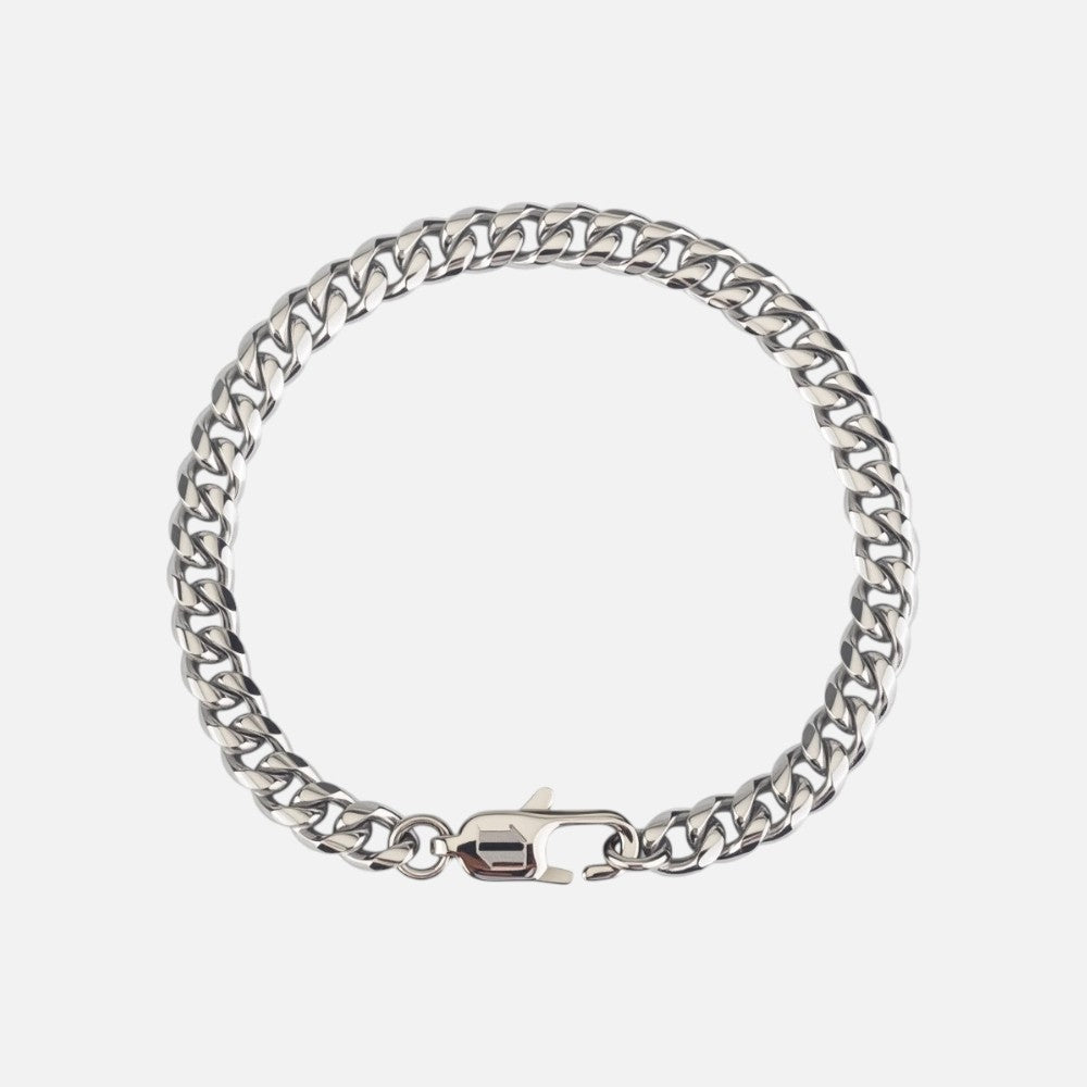 Cuban Bracelet 5MM (Silver Plated)