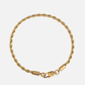 Rope Bracelet 3MM (18K Gold Plated)