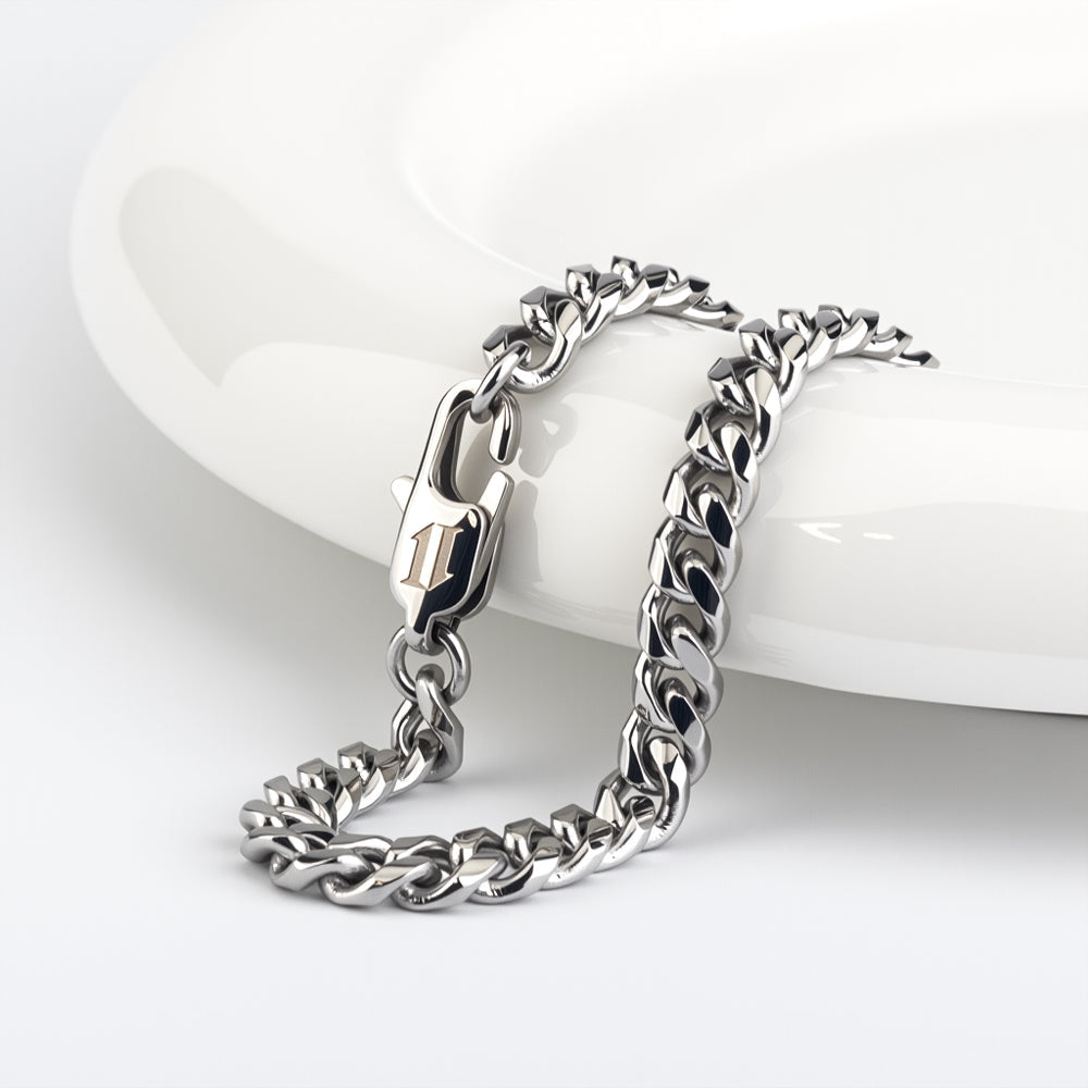 Cuban Bracelet 5MM (Silver Plated)
