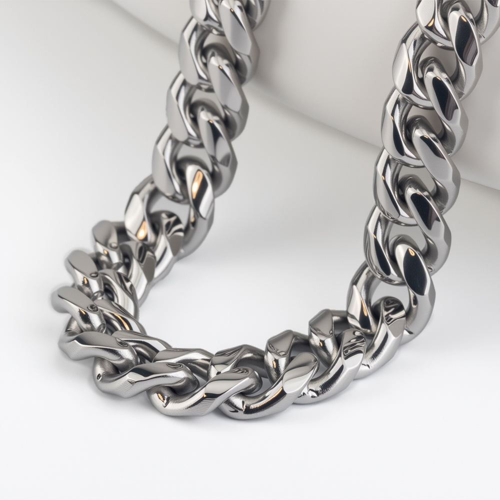Cuban Bracelet 5MM (Silver Plated)