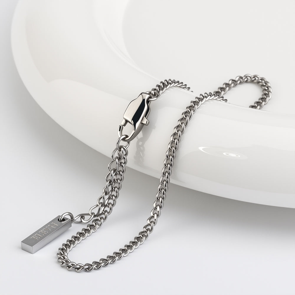 Cuban Bracelet 2MM (Silver Plated)