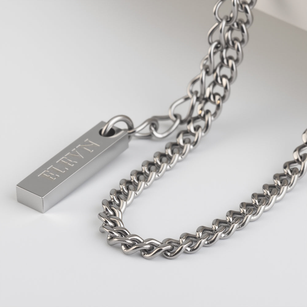 Cuban Bracelet 2MM (Silver Plated)