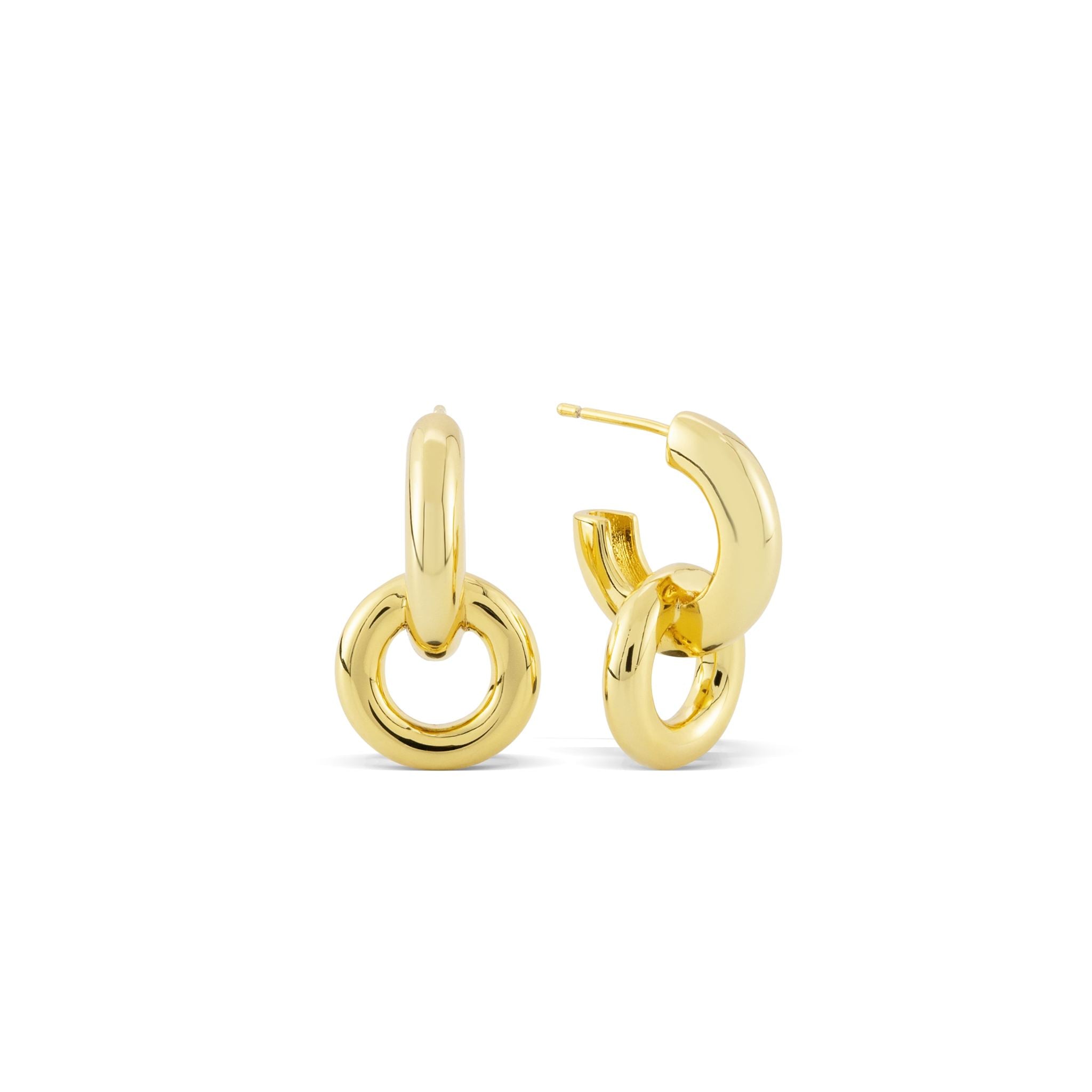 The Double Donut Hoops - Goud