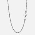 Rope Chain 3MM (Silver Plated)