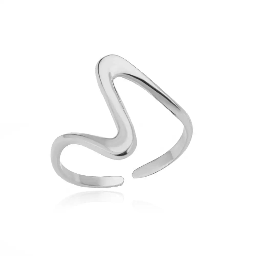 Stainless Steel Cocktail Ring | 316L Gold-Tone | Fade-Resistant Luxury | Women & Couples