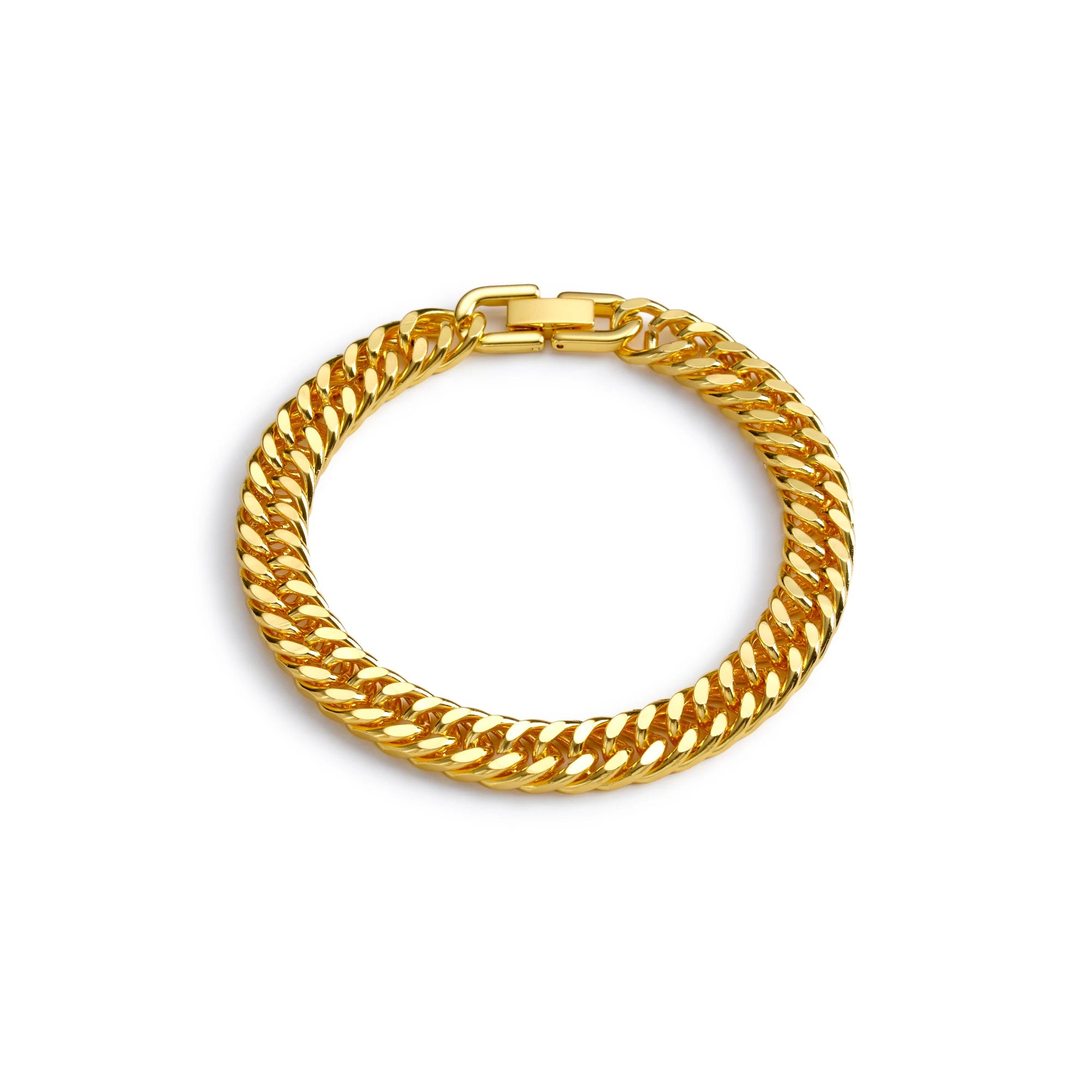 Roestvrij staal gevlochten dubbele rij voor en achter visschaal legering magnetische gesp armband met kiel sieraden nieuw model