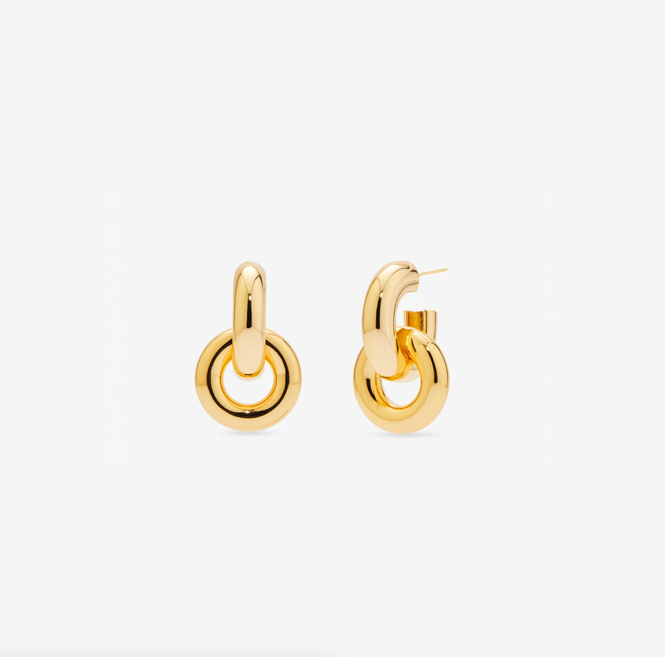 The Double Donut Hoops - Goud