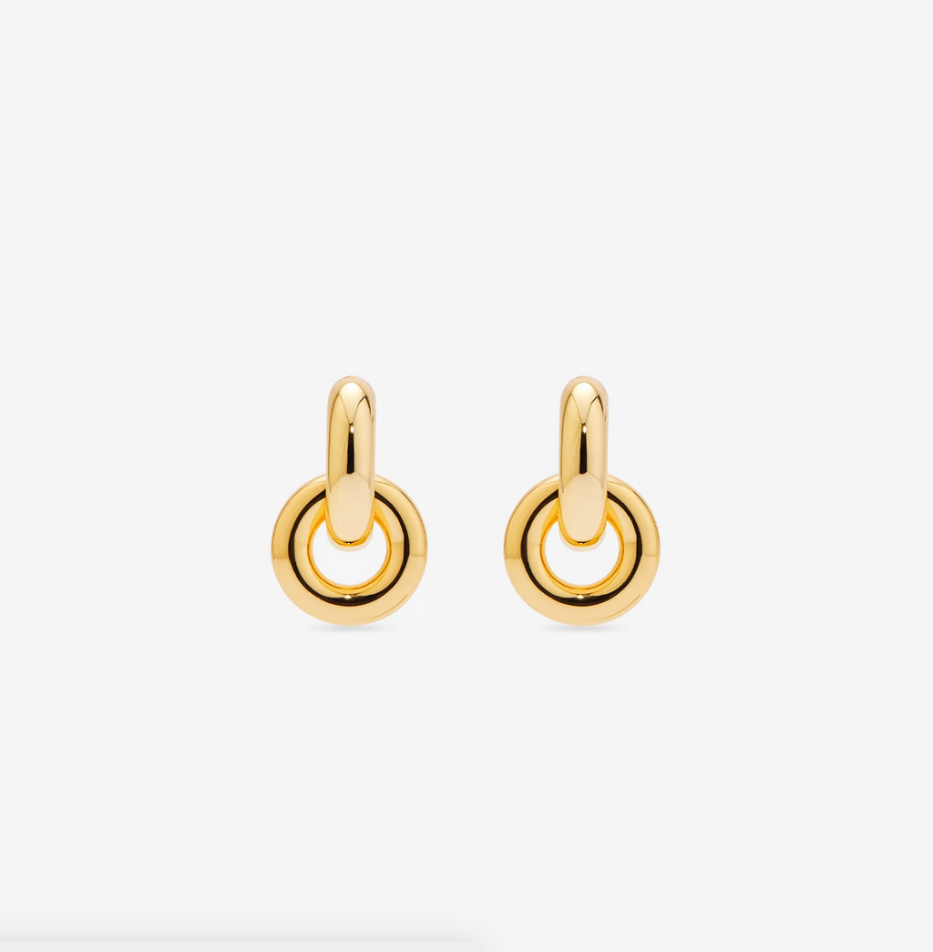 The Double Donut Hoops - Goud