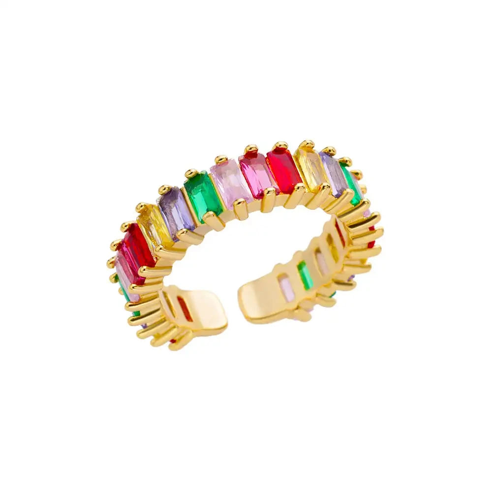Stainless Steel Cocktail Ring | 316L Gold-Tone | Fade-Resistant Luxury | Women & Couples