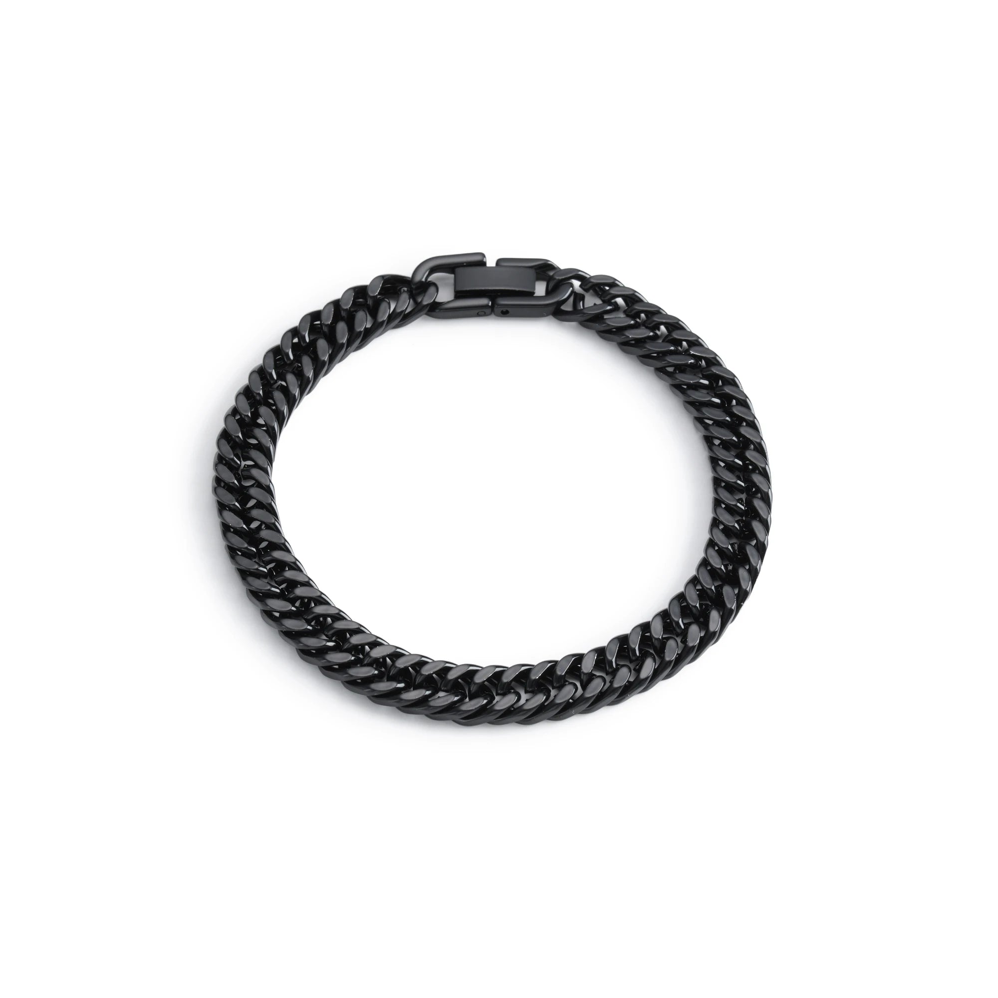 Roestvrij staal gevlochten dubbele rij voor en achter visschaal legering magnetische gesp armband met kiel sieraden nieuw model